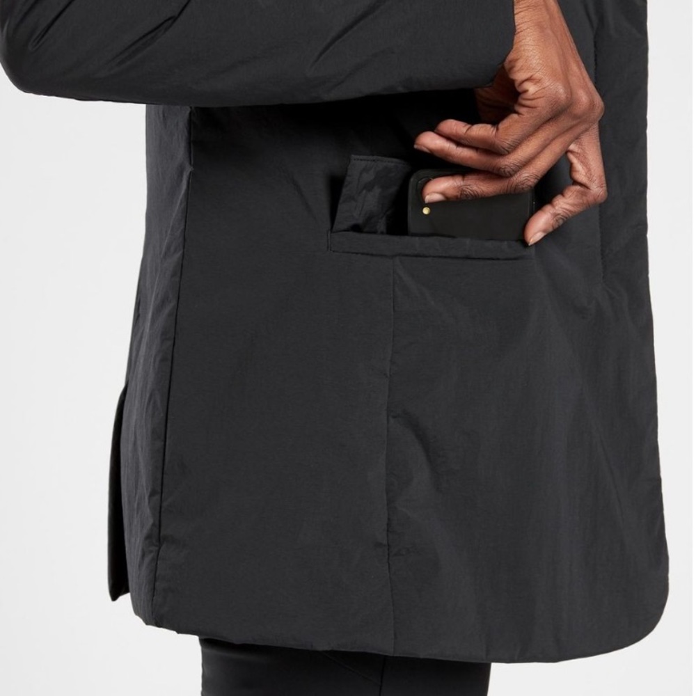 NWT Athleta Evolution Black Blazer - Picture 7 of 10